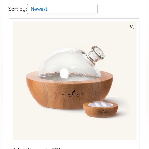 YOUNG LIVING ARIA Essential Ultrasonic Diffuser - Picture 5 of 7